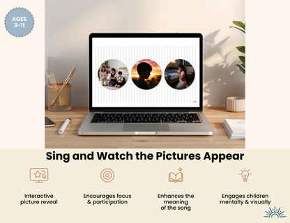 I Pray in Faith: Picture Reveal | Interactive Digital Activity