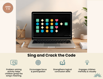 I Feel My Savior's Love | Digital Crack The Code Activity