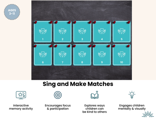 Printable - Kindness Concentration Activity