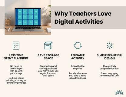 Kindness Concentration- Digital PowerPoint Activity