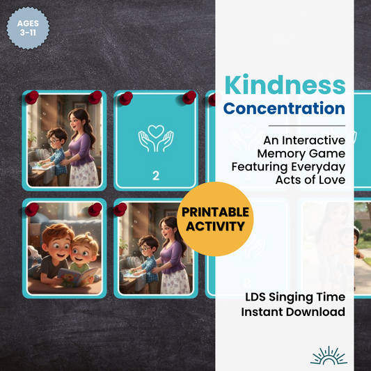 Printable - Kindness Concentration Activity