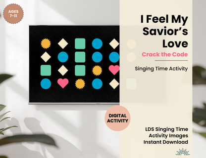 I Feel My Savior's Love | Digital Crack The Code Activity